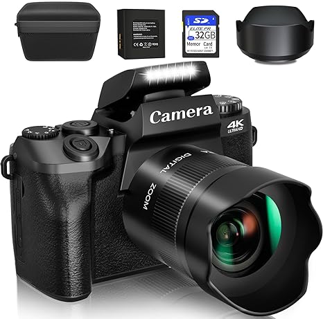 Unveiling the Saneen 4K & 64MP Digital Camera: A Comprehensive Review